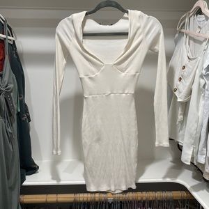 White Naked Wardrobe Dress